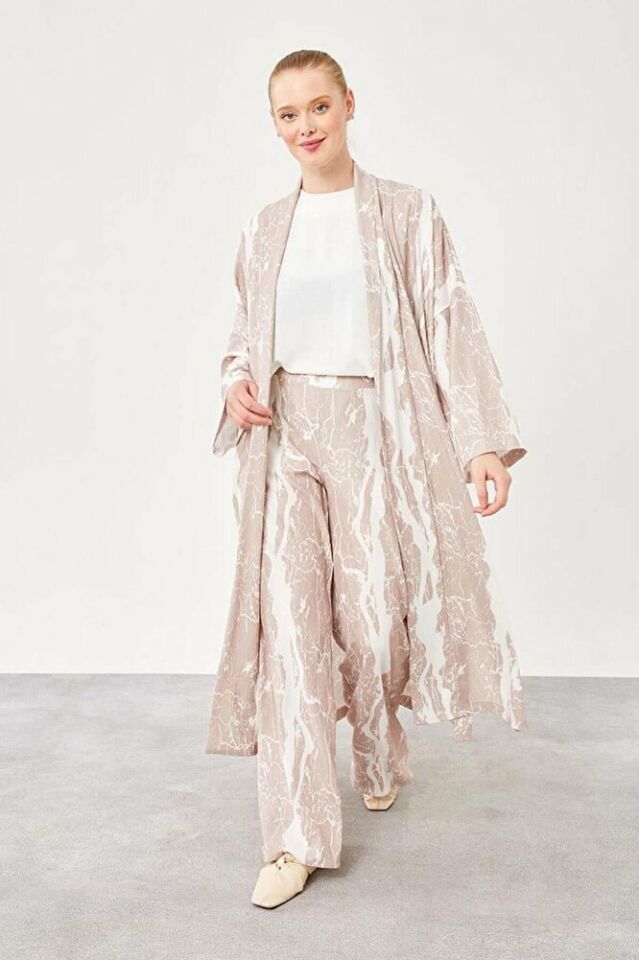 Lori Desenli Kimono Takım